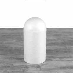 Acheter 😉 Lealoo® Supports Divers En Polystyrène Dôme En Polystyrène, Base Ø 10 Cm, Haut. 25cm, Cage à Oiseaux En Styropor Blanc Densité Pro 🌟