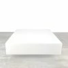 Meilleure affaire 🛒 Lealoo® Supports Divers En Polystyrène Socle Carré 45x45 Cm, Haut. 10 Cm, En Polystyrène, Dummy Pavé En Styropor Blanc Densité Pro 🔔