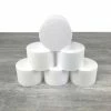 Bon marché ⭐ Lealoo® Supports Divers En Polystyrène Gros Lot 6 Disques En Polystyrène Haut. 7 Cm, Diamètre 15 Cm, Dummies En Styropor Blanc, à Décorer 😀