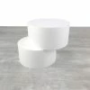 Promo 🔔 Lealoo® Supports Divers En Polystyrène Lot De 2 Disques En Polystyrène Haut. 10 Cm, Diamètre 15 Cm, Dummies En Styropor Blanc, à Décorer 🧨