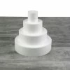 Tout neuf 🤩 Lealoo® Disque Polystyrène Petite Pièce Montée Haut. 20 Cm En Polystyrène, Base Ø 20cm à 5cm, 4 Disques De 5cm De Haut, Pour Gâ 🤩