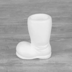 Promo 😉 Lealoo® Supports Divers En Polystyrène Botte Du Père Du Noël En Polystyrène, Hauteur 14 Cm, Intérieur Creux, à Customiser 💯