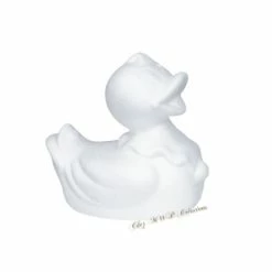 Budget 😀 La Fourmi Supports Divers En Polystyrène Canard 13 Cm Polystyrène Blanc 🤩