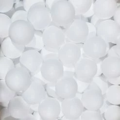 Sortie 🔥 Lealoo® Boules Polystyrène Gros Lot 100 Boules Diam. 6 Cm Polystyrène, Sphères 60mm Styro Blanc Densité Pro 😀