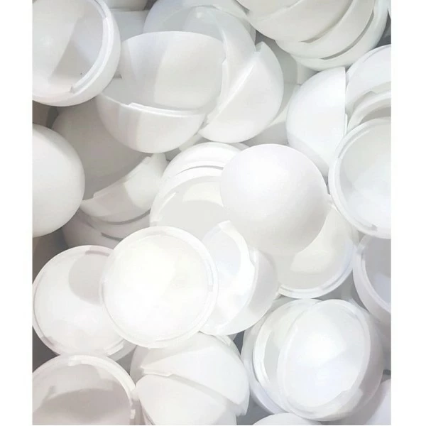 Coupon 😉 Lealoo® Boules Polystyrène Gros Lot 20 Boules Ø 15 Cm Séparables En Polystyrène, Styropor Blanc Densité Professionnelle 🧨