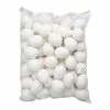 Promo 😉 Lealoo® Boules Polystyrène Lot De 50 Oeufs De Poule, 5,5 Cm, Ouate De Cellulose Avec Trou De Suspension, En Coton Compressé 😍