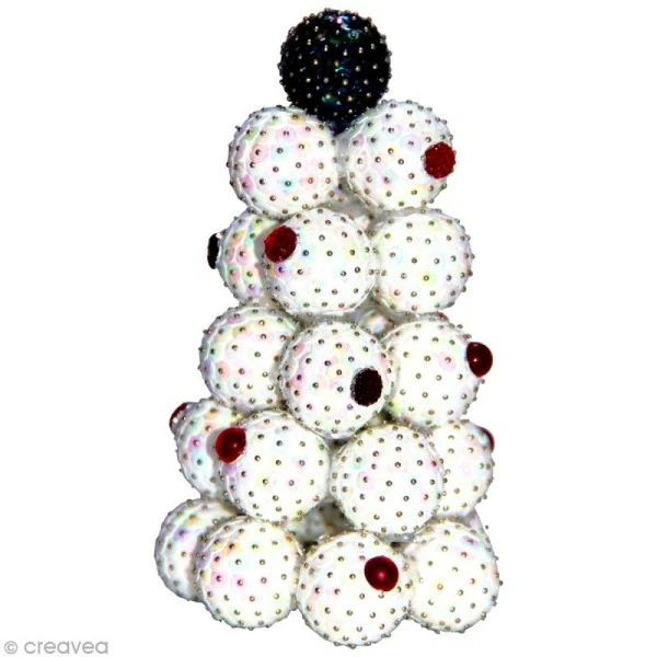 Meilleur prix 👏 Creavea Boules Polystyrène Boule Polystyrène 3 Cm 🥰 – Image 2