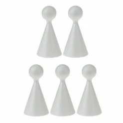 Top 10 😉 Artif Supports Divers En Polystyrène Lot De 5 Petits Cônes Polystyrène, Haut. 10 Cm, Ø 4.5cm, Avec Une Boule Au Sommet, Pour Poupée 🧨