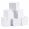 Bon marché ❤️ Lealoo® Supports Divers En Polystyrène Lot De 6 Petits Blocs En Polystyrène, Dimensions Du Cube. 10 X 10 X 10 Cm, Cubes Support Carré à Déc 🧨