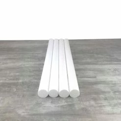 Coupon 😍 Lealoo® Supports Divers En Polystyrène Lot De 4 Cylindres Diam. 5 Cm X Longueur 80 Cm, En Polystyrène, Colonnes En Styropor Blanc Pour Prés 😍