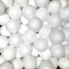 Nouveau 👍 Lealoo® Boules Polystyrène Gros Lot 100 Boules Pleines, Diam. 7 Cm En Polystyrène, Sphères Styropor Blanc Densité Pro 😉