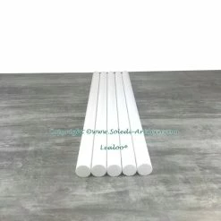 Offres 🎁 Lealoo® Supports Divers En Polystyrène Lot De 5 Cylindres Diam. 4 Cm X Longueur 80 Cm, En Polystyrène, Colonnes En Styropor Blanc Pour Prés 😉