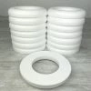 Budget 🎁 Lealoo® Anneau Polystyrène Lot De 15 Demi Anneaux De 20 Cm En Polystyrène, Couronne à Dos Plat, Haute Densité ❤️